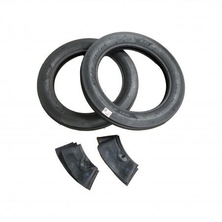 TWO 4.00-19 MRL MTF212 Tri-Rib Front Tractor Tires 6 ply  WITH Tubes