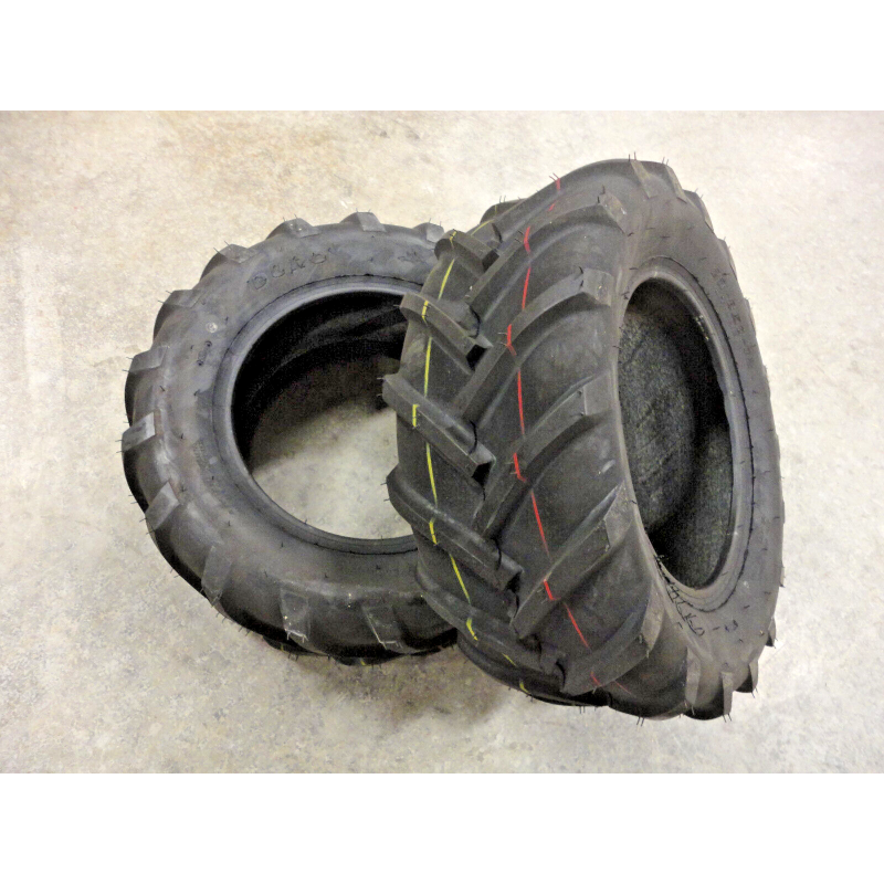 HI-RUN, Wheel Barrow Tire, 4 ply, Rib, Tire Size 4.80/4.00-8, Load