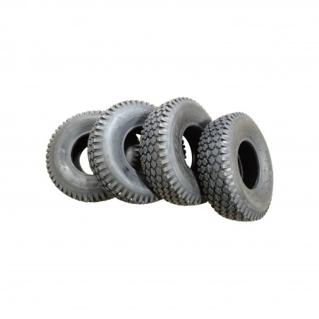 FOUR 4.10/3.50-5 Air-Loc Stud Tread Tires 4 ply Tubeless