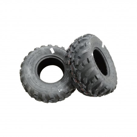 TWO New 24X9.50-10 Carlstar (Carlisle) AT489 ATV/UTV Tires 4 ply TL (240/75-10)