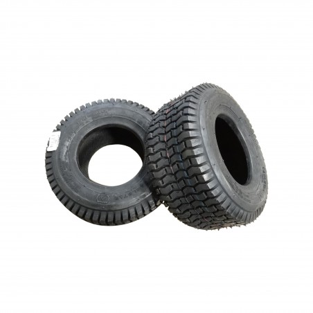 TWO New 13x5.00-6 Carlstar (Carlisle) Turf Saver Tires 4 ply TL (135/70-6)
