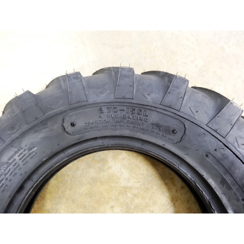 6.7015 Goodyear Sure Grip Traction I3 Farm Implement Tire WITH Tube