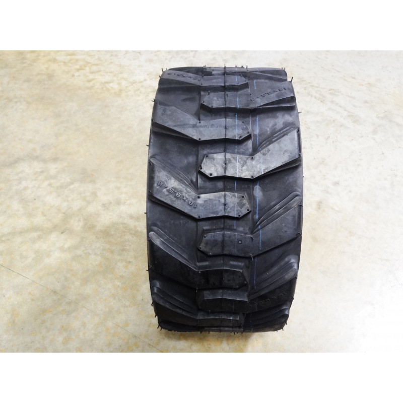 TWO 18X8.508 BKT Skid Power R4 Industrial Compact Tractor Tires 8 ply TL