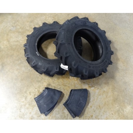 TWO New 6.5/80-12 Starmaxx TR60 Tires & Tubes Can Replace 7-12 or 180/85D12 READ DESCRIPTION !