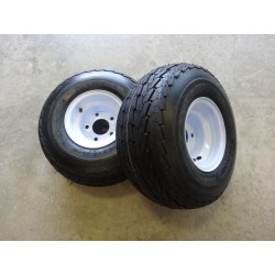 TWO 18.5X8.50-8 Deestone...