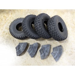 FOUR 4.10/3.50-4 Tire Inner Tubes TR13 stem also fits 4.10-4 and 11X4.00-4 