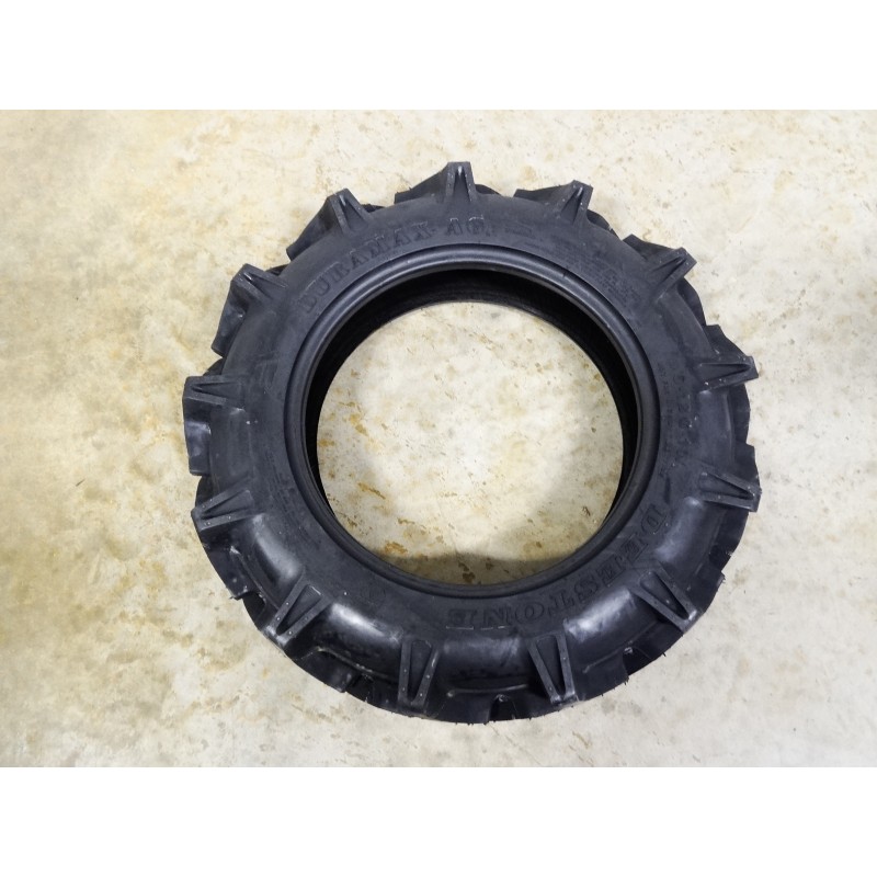 TWO New 512 DuraMax Ag Deep Lug Compact Tractor Tires 4 ply TT WITH Tubes