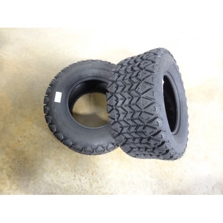 TWO 25X10.00-12 Air-Loc Power Trail UTV Tires 6 ply replaces Kubota OTR 350 Mag