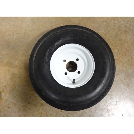 New 5.70-8 Hi-Run SU02 Trailer Tire 8 ply rated on 4 Hole Wheel